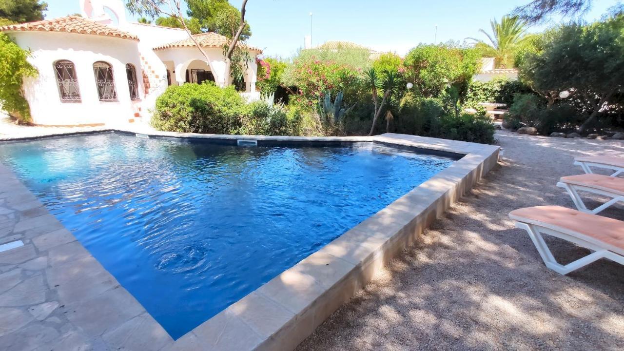 Villa Dos Calas - Bonita Villa De Estilo Rustico Y Piscina De Agua Salada L'Ametlla de Mar Exteriér fotografie