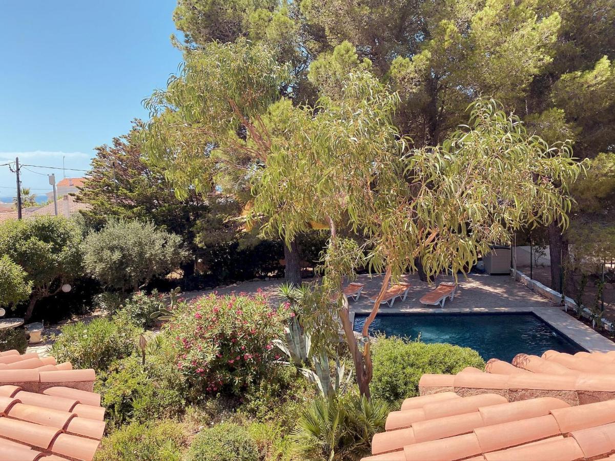 Villa Dos Calas - Bonita Villa De Estilo Rustico Y Piscina De Agua Salada L'Ametlla de Mar Exteriér fotografie
