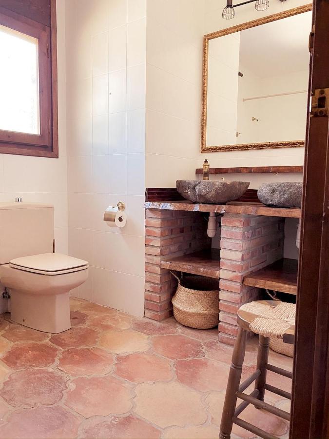Villa Dos Calas - Bonita Villa De Estilo Rustico Y Piscina De Agua Salada L'Ametlla de Mar Exteriér fotografie