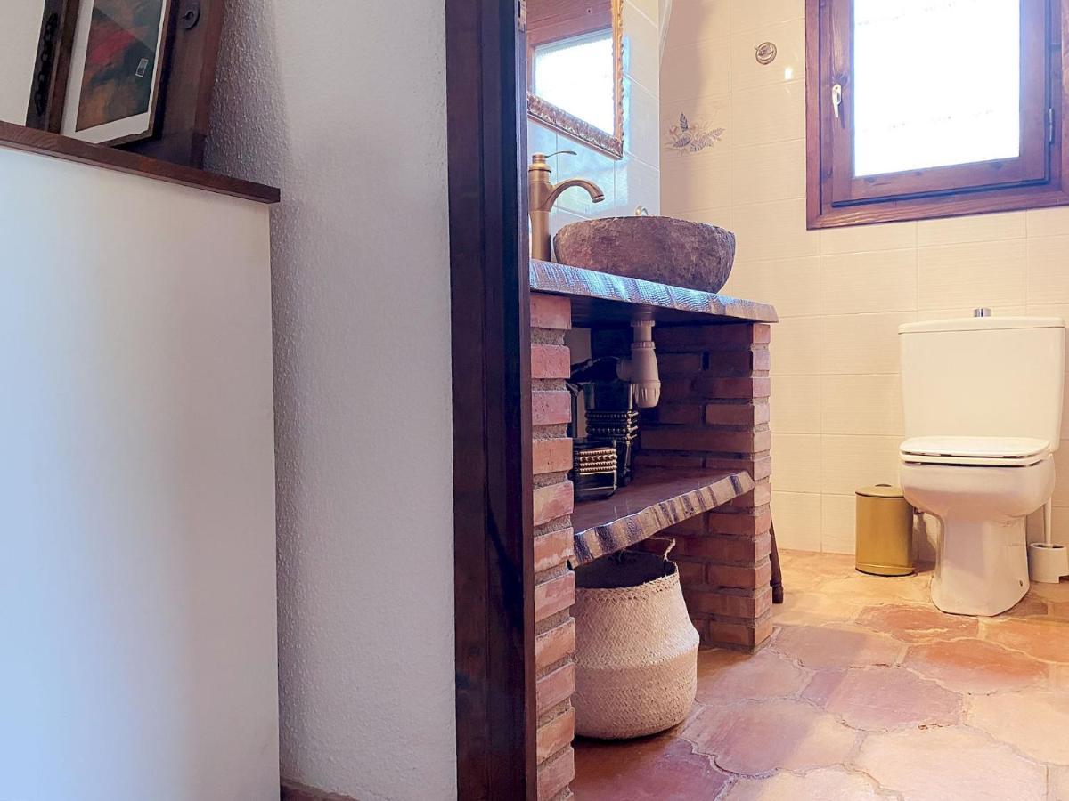 Villa Dos Calas - Bonita Villa De Estilo Rustico Y Piscina De Agua Salada L'Ametlla de Mar Exteriér fotografie