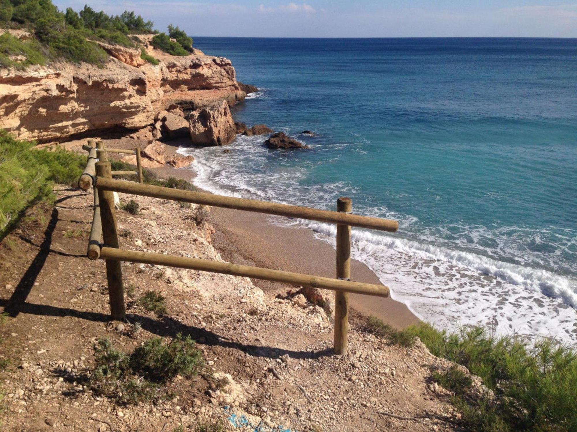 Villa Dos Calas - Bonita Villa De Estilo Rustico Y Piscina De Agua Salada L'Ametlla de Mar Exteriér fotografie
